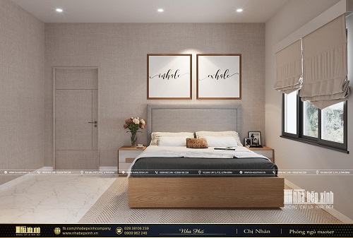 Thiết kế phòng ngủ Master hiện đại - NBX496
